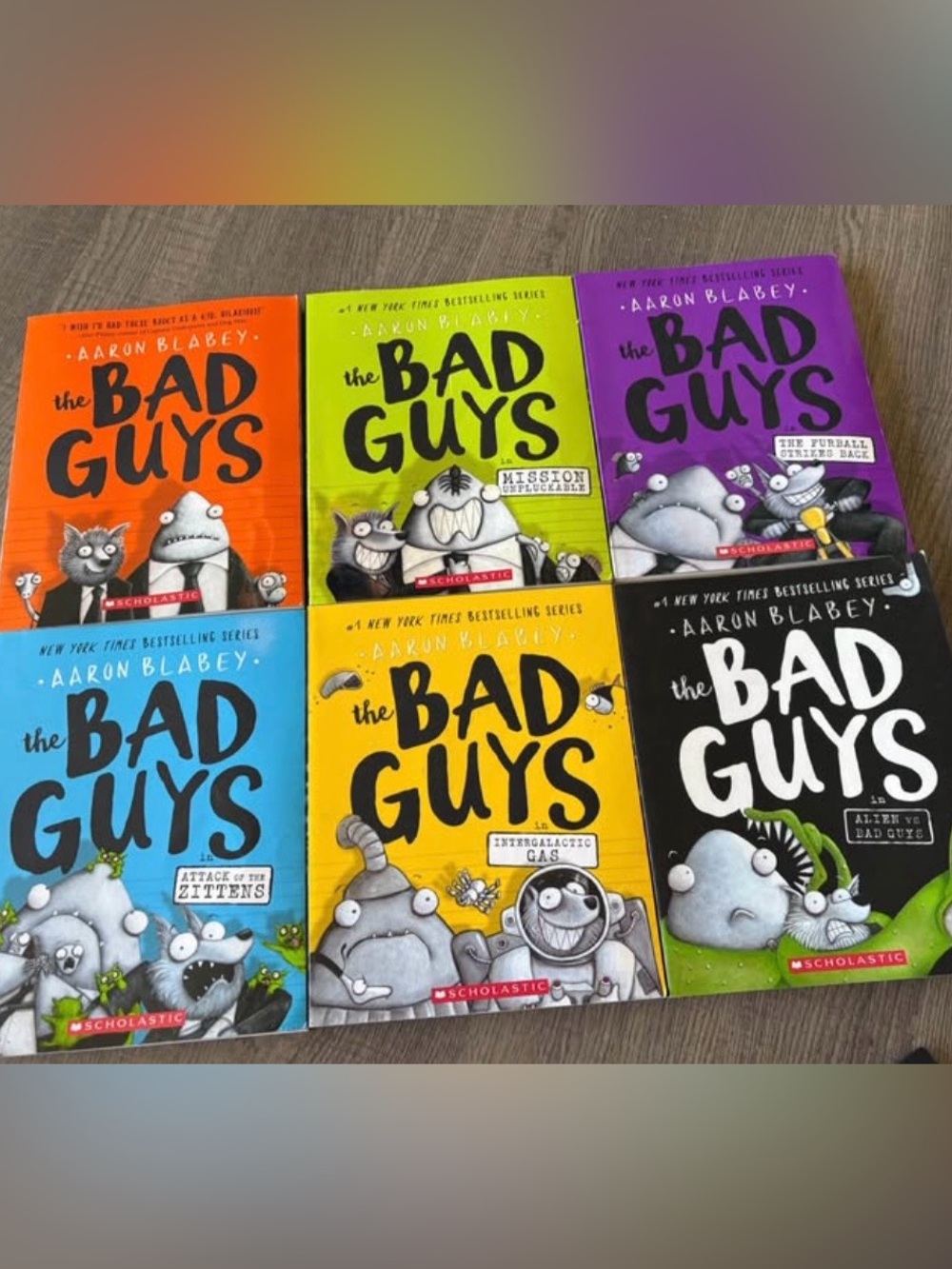 6 The Bad Guys Books